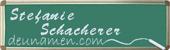 Stefanie Schacherer Visitenkarte